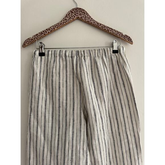 REFORMATION Olina Linen Pants in Elsie Stripe Size Small - Picture 8 of 9